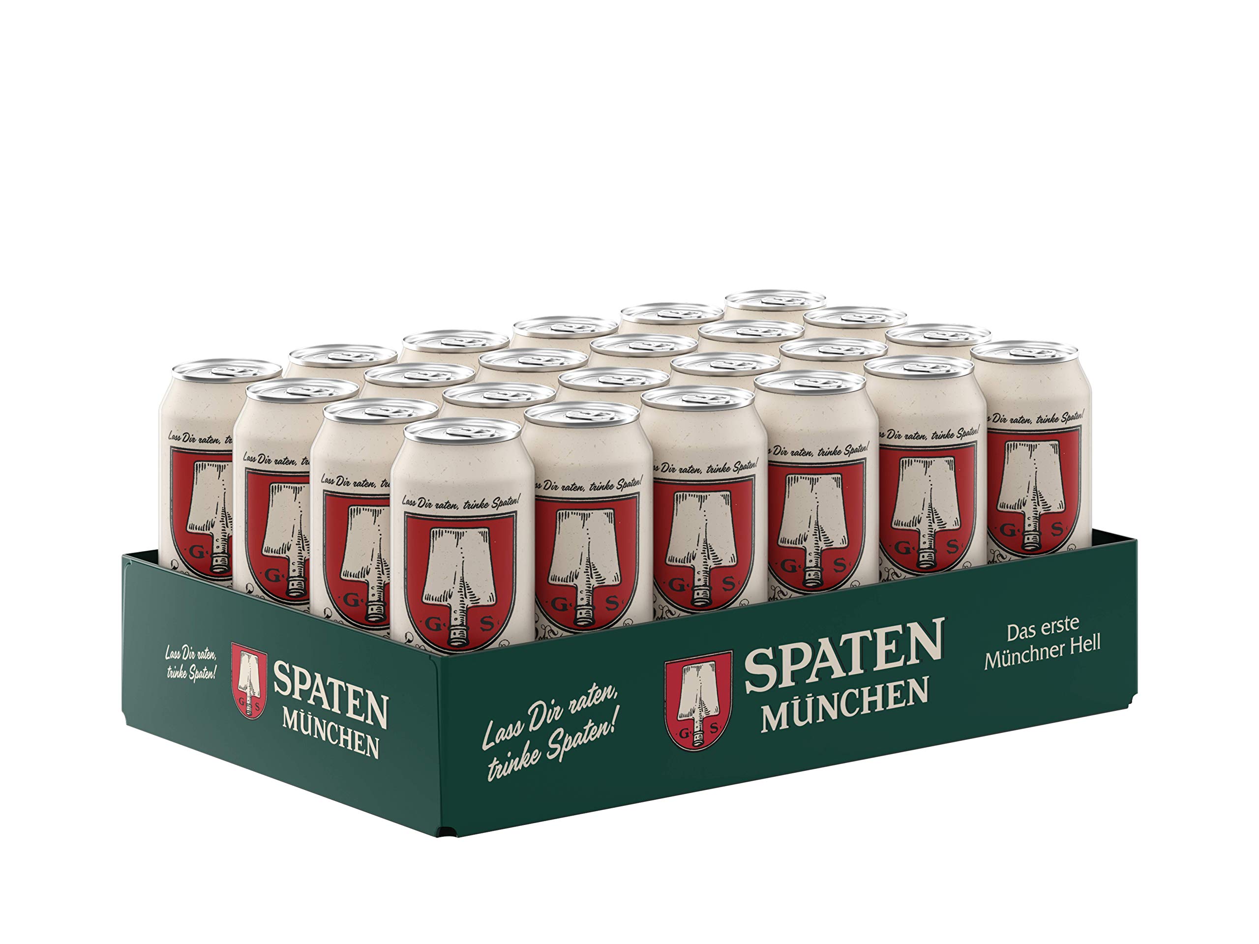 SPATEN Münchner Hell Dosenbier EINWEG, Helles Bier aus München (24 x 0.5 l) 3