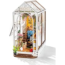 Rolife DIY Book Nook Kit 3D Wooden Puzzle for Adults 8.7