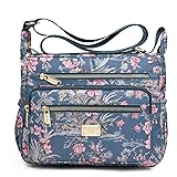 Pealwel Women Shoulder Handbag Roomy Multiple