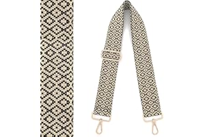 PAXMATE Purse Strap Wide Replacement Crossbody Strap Handbag Guitar Strap Purse Shoulder Strap Adjustable