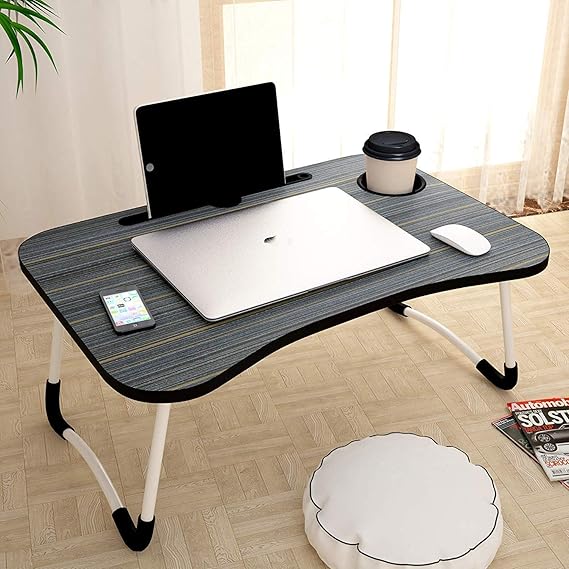 JK ENTERPRISE Portable Multifunctional Study Table Foldable Laptop Table for All Purpose Easy to