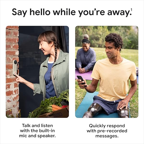 GOOGLE NEST DOORBELL (BATTERY) – IVY