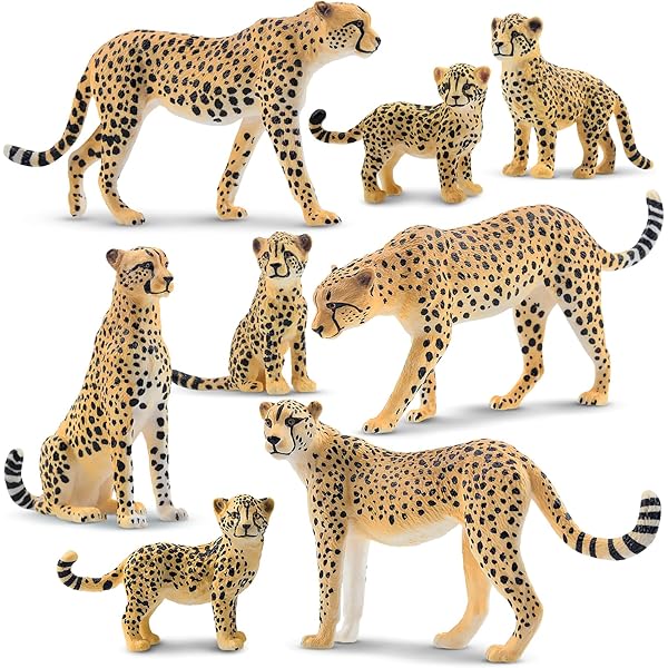 ★デイジー『 Cheetah family B/W 』by Zuberi Cheetah: Fascinating Animal Facts for Kids (This Incredible Planet