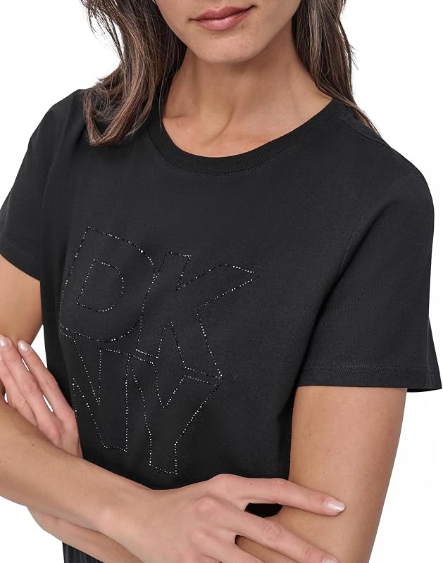 ,Women's Blouse/Shirt,RHSTN LYRD OTLN LG T,BLK/Black,S