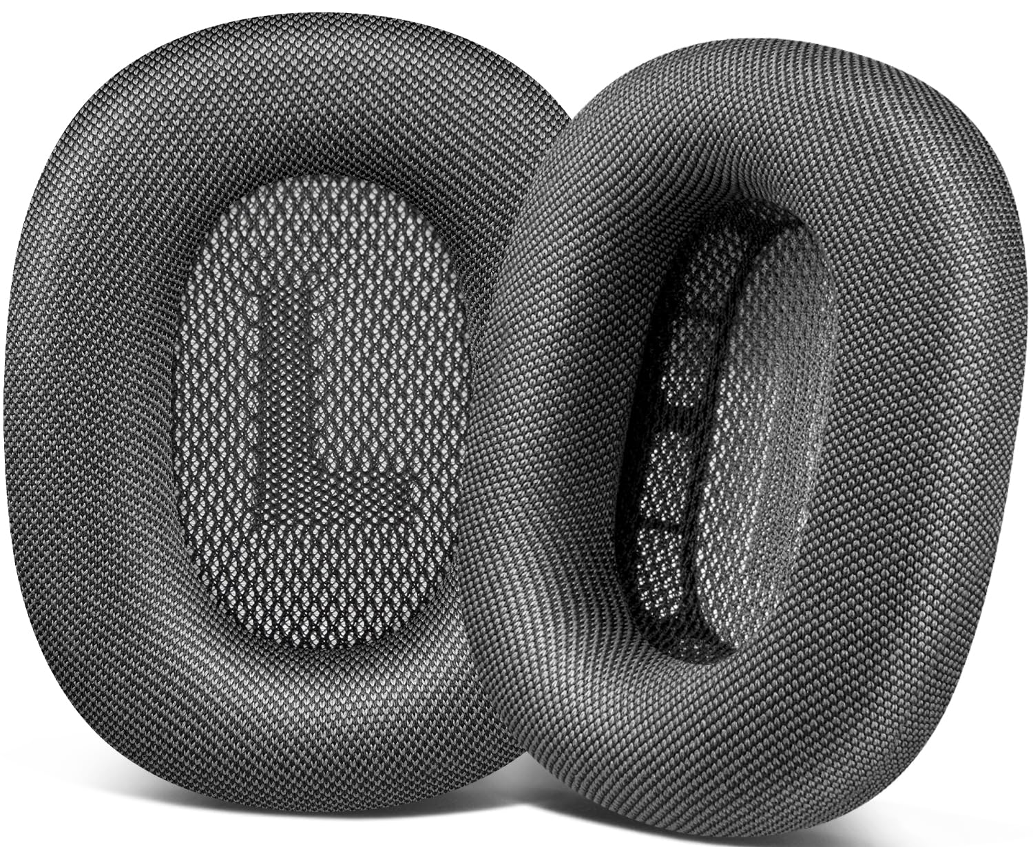 SOPROM Ear Pads Replacement for Airpods Max Over-Ear Headphones, Earpads Cushions with Durable Mesh Fabric, Softer Foam - Space Gray