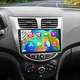 Inefala 9" Radio for Hyundai Verna Accent Solaris 2010-2017 CarPlay Screen | 2+64G, Android 15 Stereo, Wireless Android Auto, 26UI, GPS, Bluetooth, DSP, Free Backup Camera