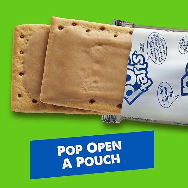 POP-TARTS BREAKFAST TOASTER PASTRIES, FROSTED BROWN SUGAR CINNAMON, FAMILY PACK (32 COUNT)