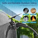 QIAO Type 2 EV Charging Cable 7.4kW 10M 32A Single Phase Type 2 to Type 2 view 6