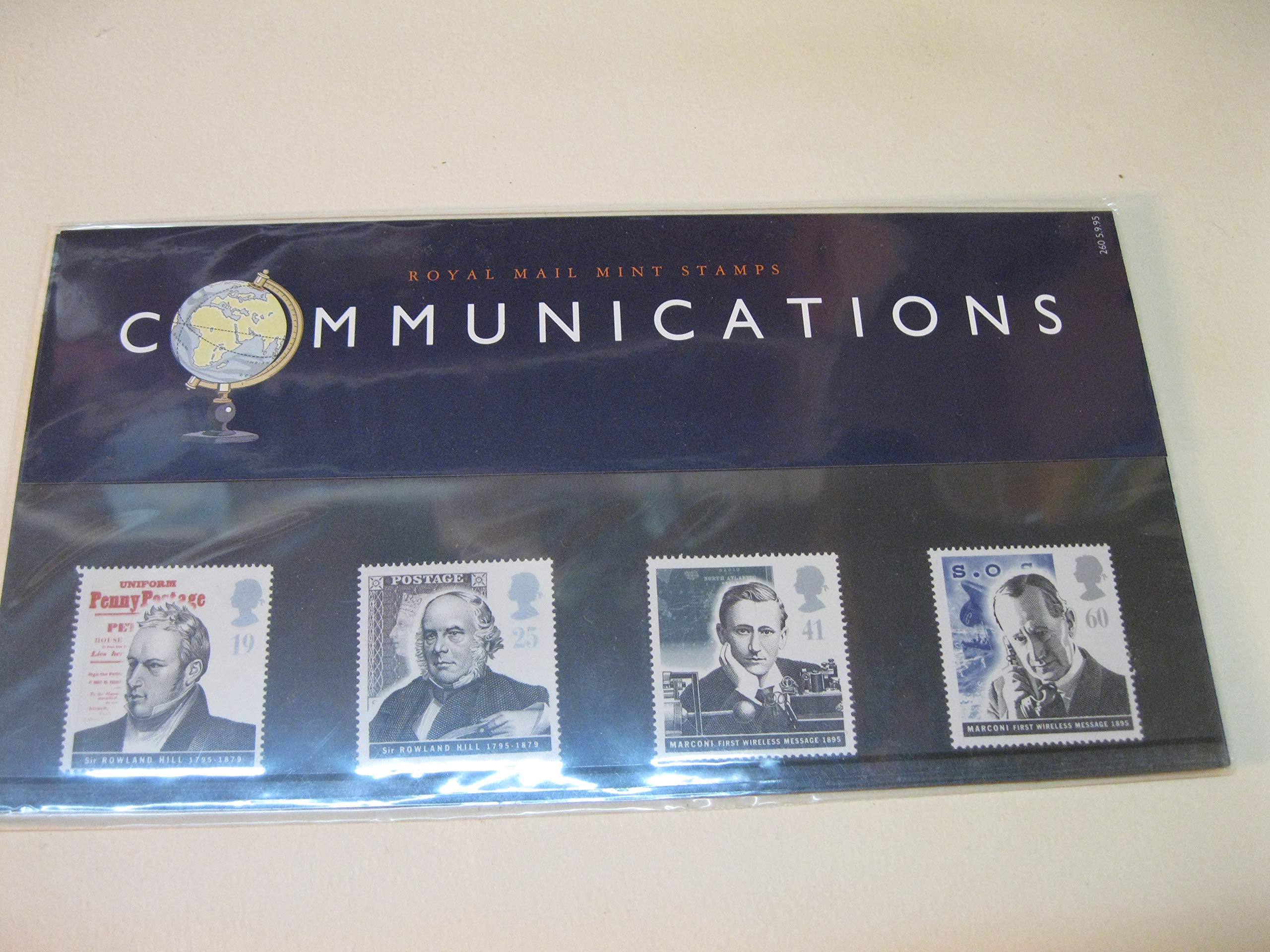 1995 Communications Presentation Pack PP227 (printed no. 260) - Royal Mail Stamps