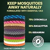 Green Haven Green Haven Mosquito Repellent Bracelets 12 Pack Adjustable view 2