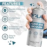 Polar Flawless Lacquer Spray 400ml Clear Protective Coating Gloss Finish view 3