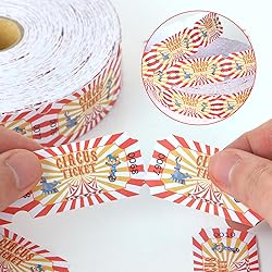 1000 Pieces Carnival Roll Tickets Raffle Tickets