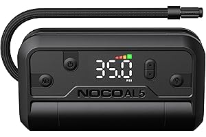 NOCO Air AL5: UltraFast 5A Cordless Tire Inflator – Portable Battery-Powered Air Compressor Pump – 17 SLPM Airflow Inflates 0