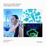 Hemway Fluorescent Blue Glitter Shaker 130g Chunky Glitter for Resin view 6