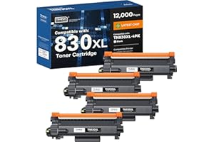 Compatible TN830XL Toner Cartridges Replacement for TN830 TN-830XL 830XL Toner Cartridge Work with HL-L2460DW DCP-L2640DW HL-