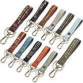 Yinkin 12 Pcs Christian Bible Verse Keychains Bulk Religious Keychain Church Gift for Nurse Mother Teacher Gifts
