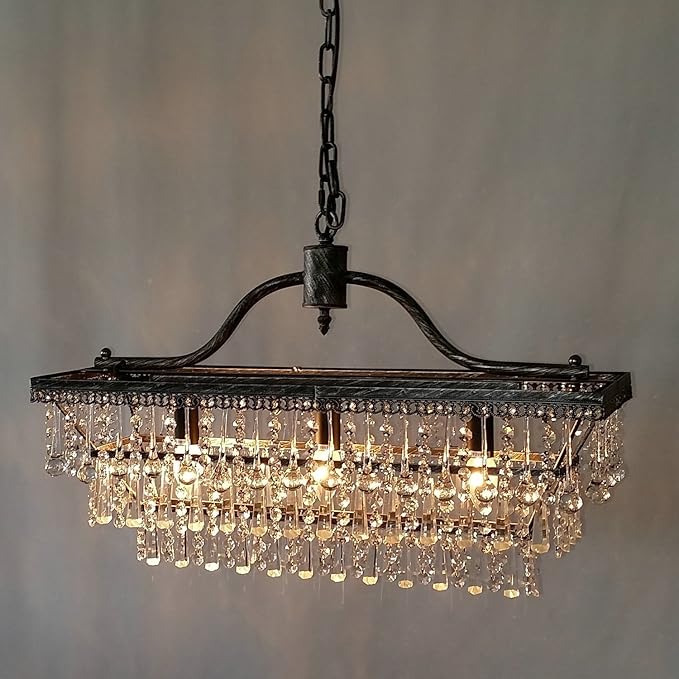 hängelampe esstisch kristall