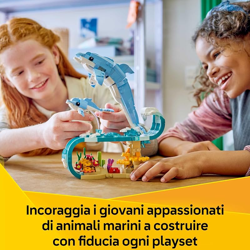 Creator 3 in 1 Animali marini: meravigliosi delfini 31385