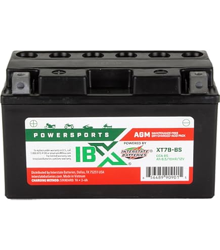 Amazon.com: ICONSPORTSS 12V 6.5AH MFQ-6.5 AGM Sealed Maintenance