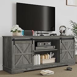YITAHOME Farmhouse TV Stand for 65/60/55
