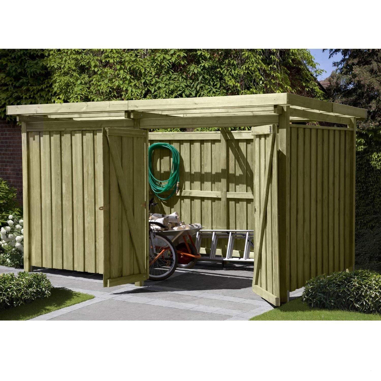Fahrradbox Für Garten