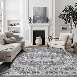 QD-Udreamy 5x7 Area Rugs - Machine Washable Rugs