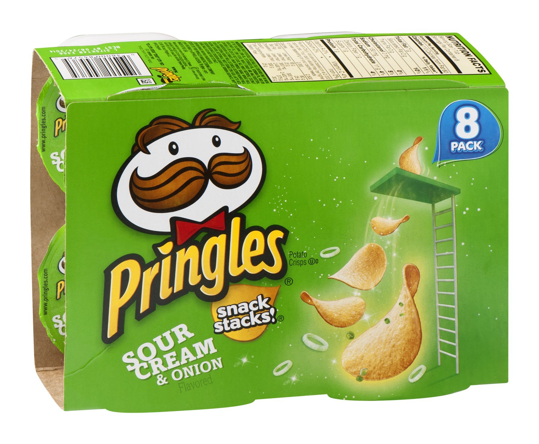 Galleon Pringles Snack Stacks! Pack Sour Cream & Onion Flavored 5.92