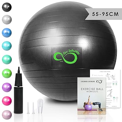 Amazon Exercise Ball 95 Cm Live Infinitely Exercise Ball 55cm-95cm