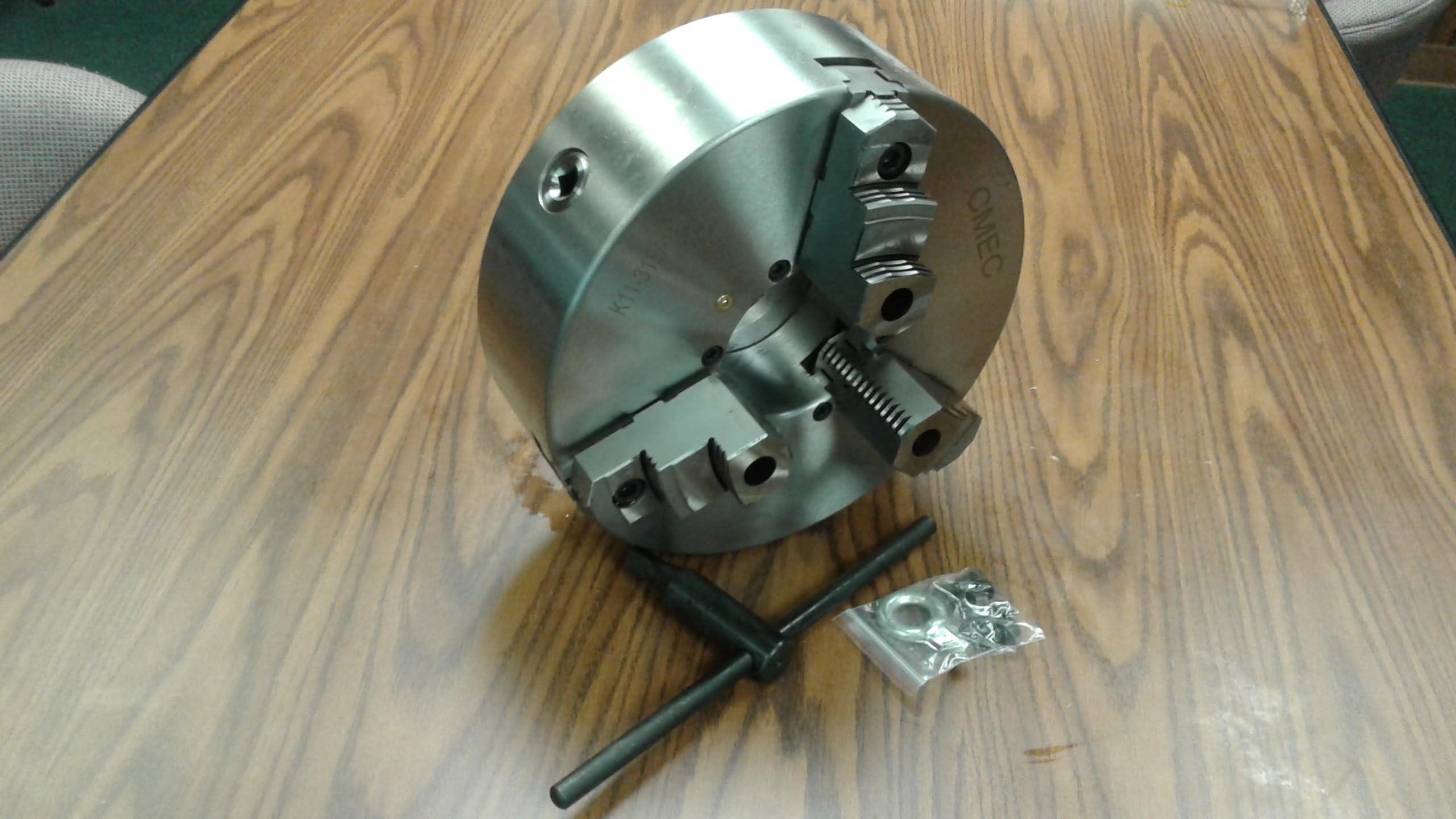 12" 3-JAW SELF-Centering Lathe Chuck D1-6 MOUNTING-New