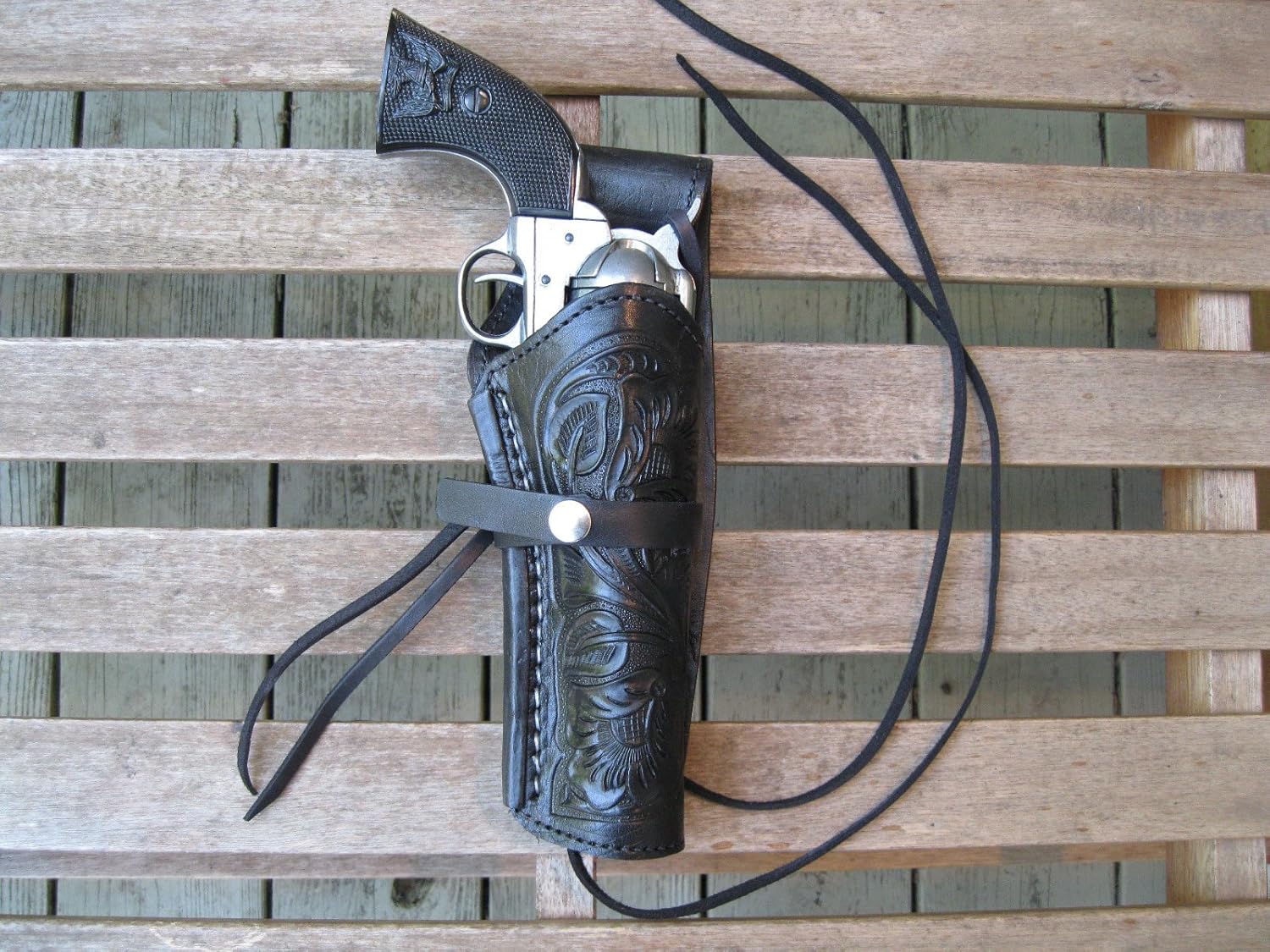 Shotgun Lilli Western Gun Holster Black Right Handed