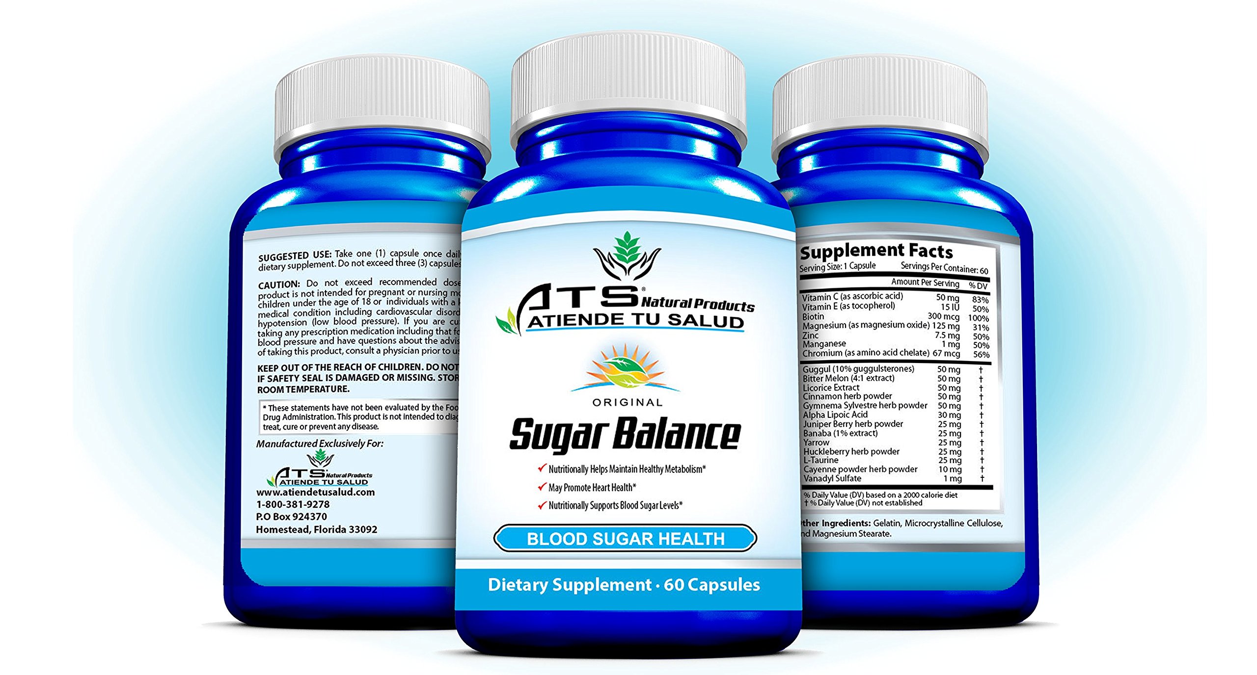 Sugar Balance ATS – All Natural – Lower Blood Sugar