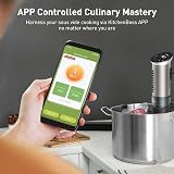 KitchenBoss Sous Vide Machine 1100W Wi-Fi Precision Cooker Stainless Steel view 2