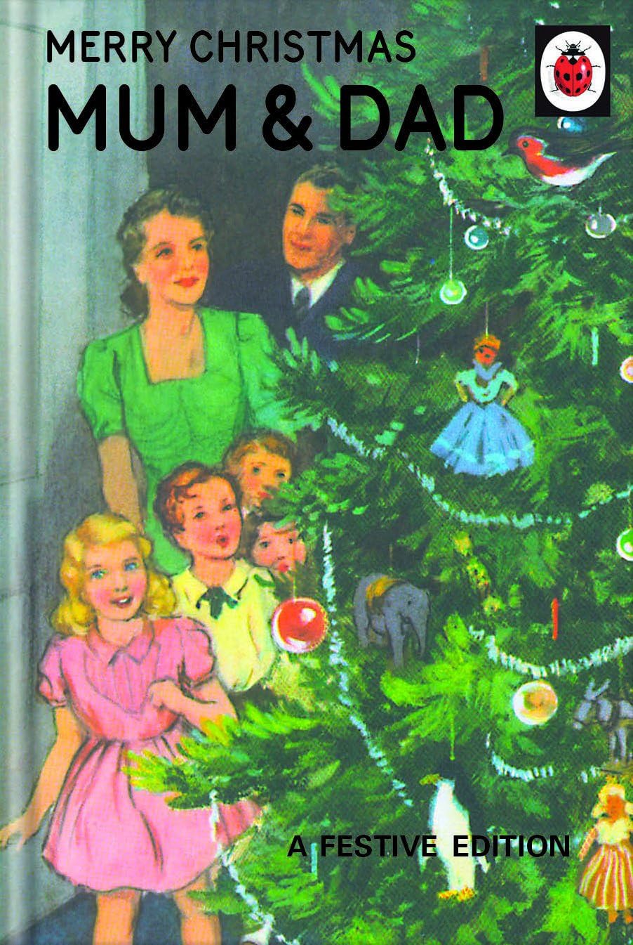 Official Ladybird Books for Grown Ups Christmas Card, Multi, 15.6 cm x 23.2 cm x 0.2 cm