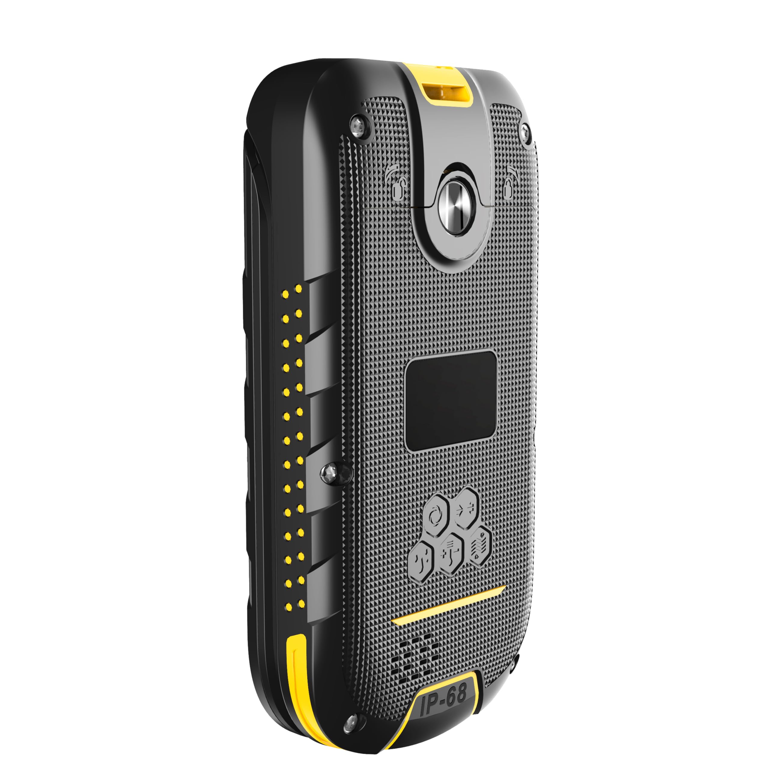 Robustes Klapphandy Hammer Bow LTE 4G ohne Vertrag wasserdicht staubdicht IP68 robust mit großem 1200mah Akku