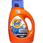 Tide Plus Bleach Alternative HE Turbo Clean Liquid Laundry Detergent, 46fl oz, 29 Loads