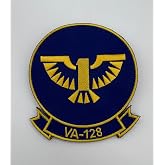 VA-128 Golden Intruders Squadron Patch &ndash;Sew on