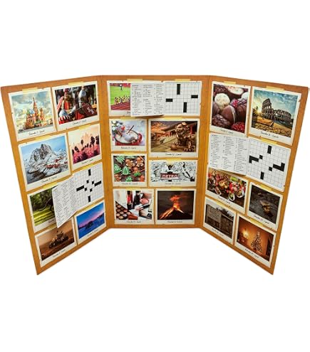 Calendrier De L’Avent Puzzle Hidden Games – Le Tour Du Monde Du Professeur Charlie – 24 énigmes – 1 à 6 Joueurs – 14 Ans+