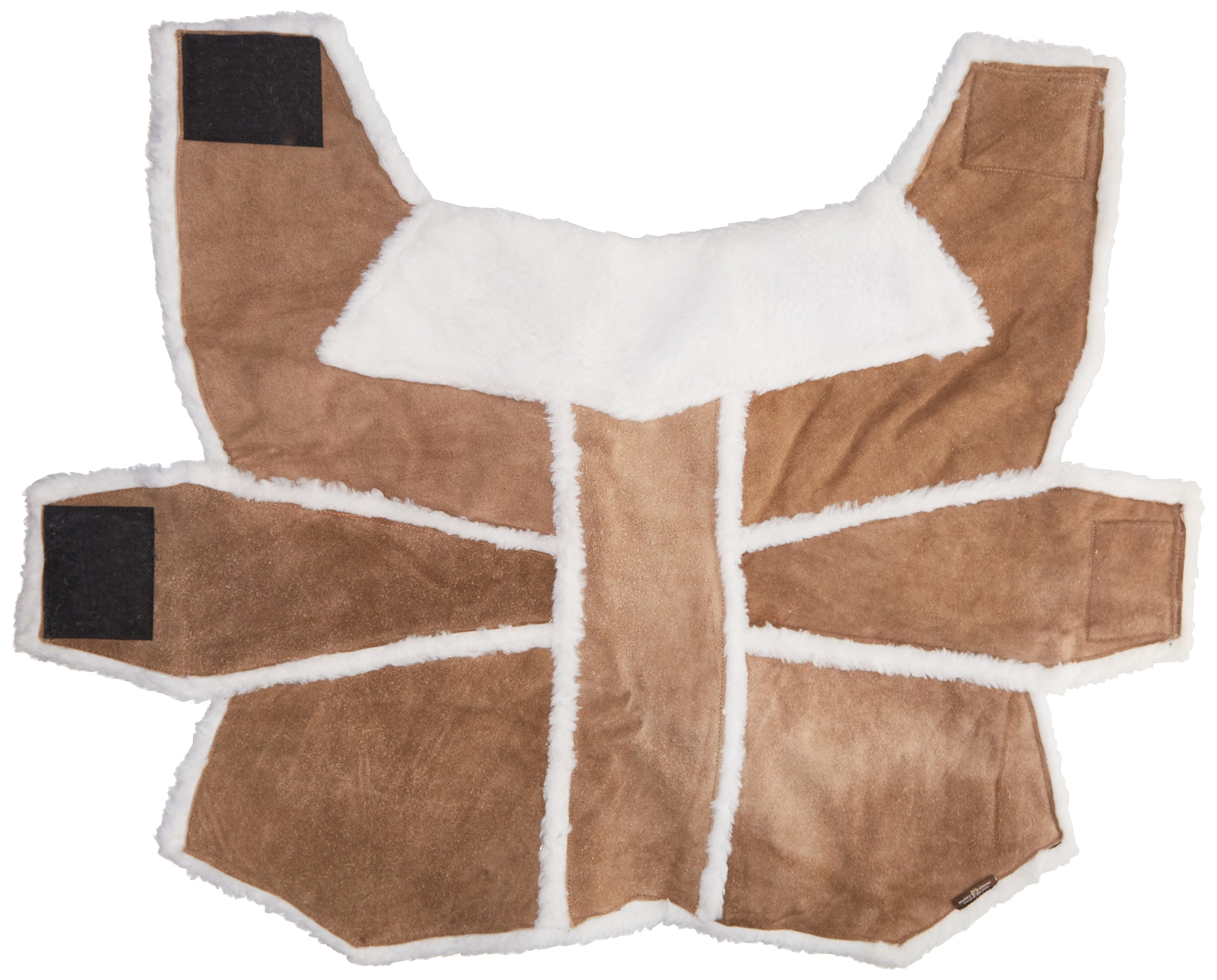Hailey and Oscar Sherpa Leather Coat, 10-inch, Brown