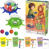 Funwares Squid Squish Go! Speed Edition, Kids Floor Game, 2-4 Players | Fast-Paced Race to Grab Foam Balls, Builds Color Recognition, Counting &amp; Coordination, 4 Skill Levels, Ages 4-8