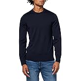 Brooks Brothers Mens Merino Wool Crewneck Long Sleeve Sweater