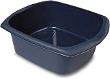 Addis Large Washing Up Bowl 9.5L Ink Blue 380mm x 320mm x 140mm UK Made