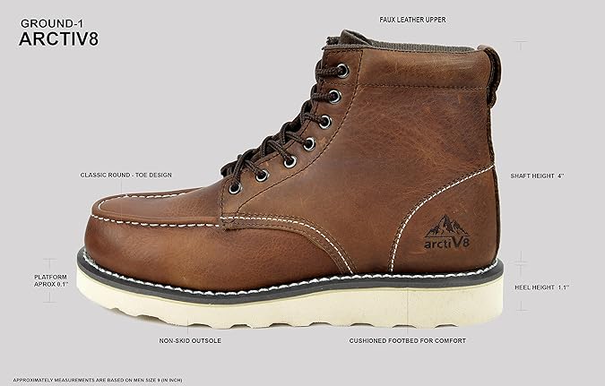 arctiv8 men's earth pro 6 inch