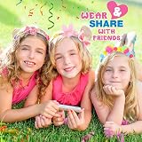 HappyKidsClub Girls Hair Accessories Craft Kit Age 3-9 Gifts - 49 pcs view 5