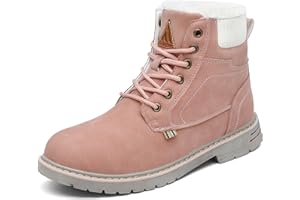 Mishansha Mens Womens Winter Hiking Boots Waterproof Non Slip Warm Lined Snow Boots for Outdoor Trekking