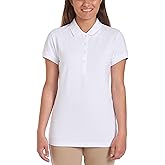 Chaps Junior's Uniform Short Sleeve Stretch Pique Polo