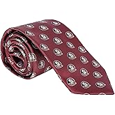 Desert Cactus Florida State University Neck Tie FSU Seminoles 100% Polyester Necktie with Logo, Officially Licensed (Style B)