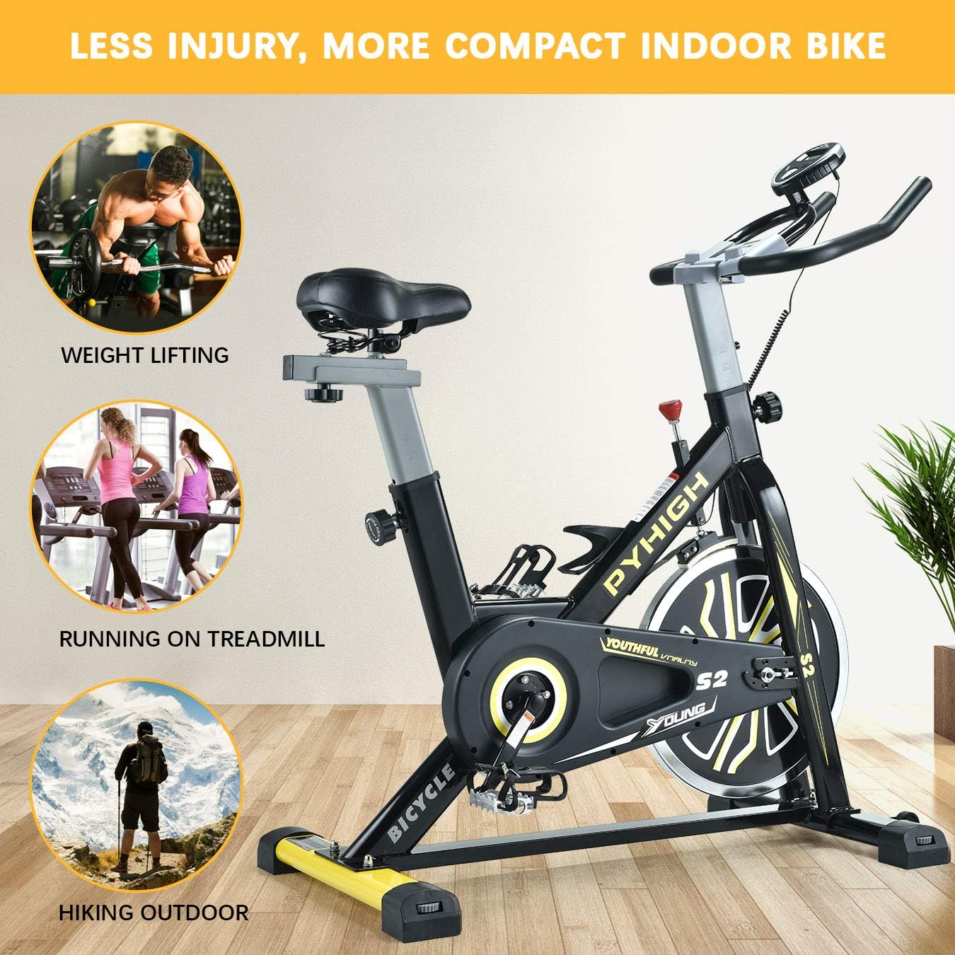 pyhigh indoor cycling bike