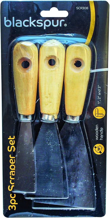3pk Wallpaper Scraper Set - Metal Scraper Tool Scrapers - Paint Scraper Putty Filler Wall Scraper Wall Paper Strip Tool 3pk Wallpaper Scraper Set - Metal Scraper Tool Scrapers - Paint Scraper Putty Filler Wall Scraper Wall Paper Strip Tool