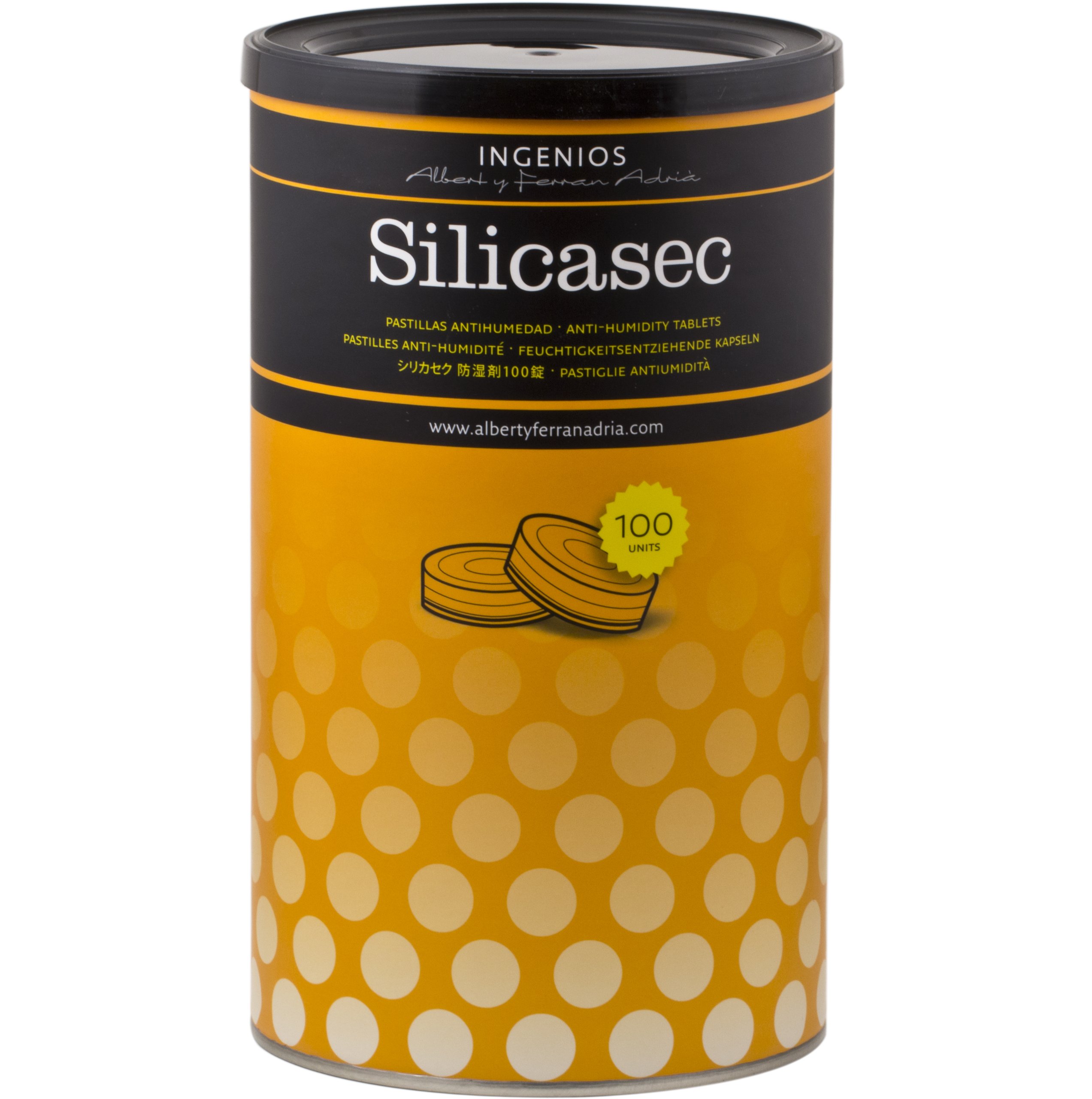Texturas SilicaSec Food-safe DEHUMIDIFIER 100 Capsules