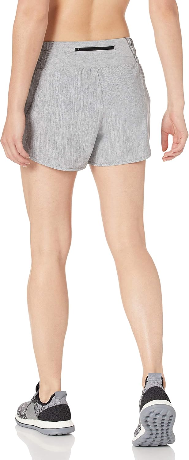  Brand - Core 10 Women's (XS-3X) Rouched Waistband Run Short Brief Liner-3": Clothing